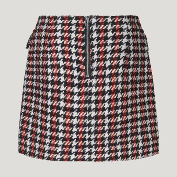 NWT Baum Und Pferdgarten Shanna Red Check Mini Skirt - Picture 4 of 9